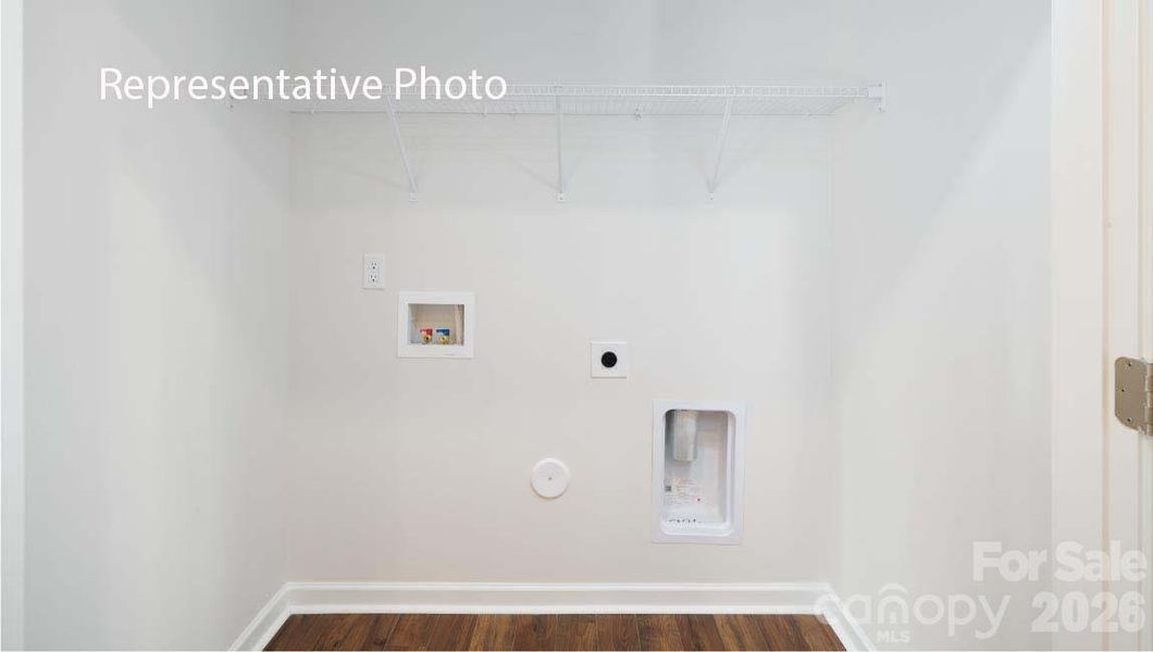 Spacious, unfurnished interior of a new home in Clark Creek Landing, Lincolnton (Image 19).