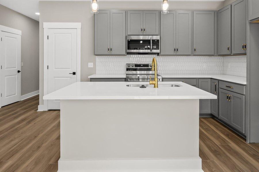 Furnished interior view inside a new home in , North Charleston (Image 2).