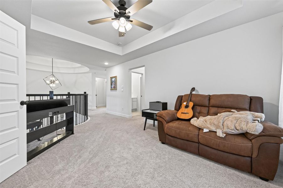 Furnished interior view inside a new home in Sunterra, Katy (Image 39). Furnished interior view inside a new home in Sunterra, Katy (Image 39).
