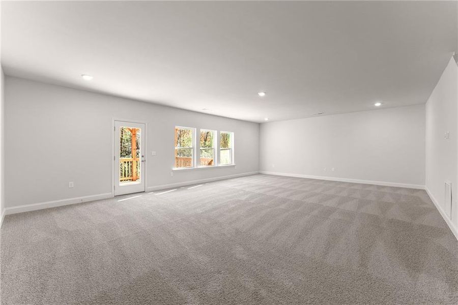 Spacious, unfurnished interior of a new home in Magnolia Villas, Cornelia (Image 30).
