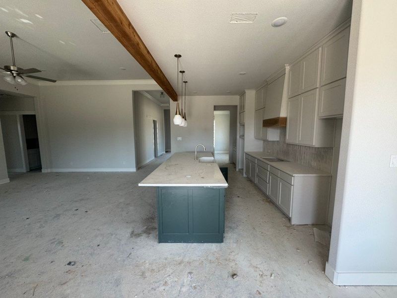 In-progress construction of a new home in Creekview Addition, Van Alstyne, TX (Image 12). In-progress construction of a new home in Creekview Addition, Van Alstyne, TX (Image 12).