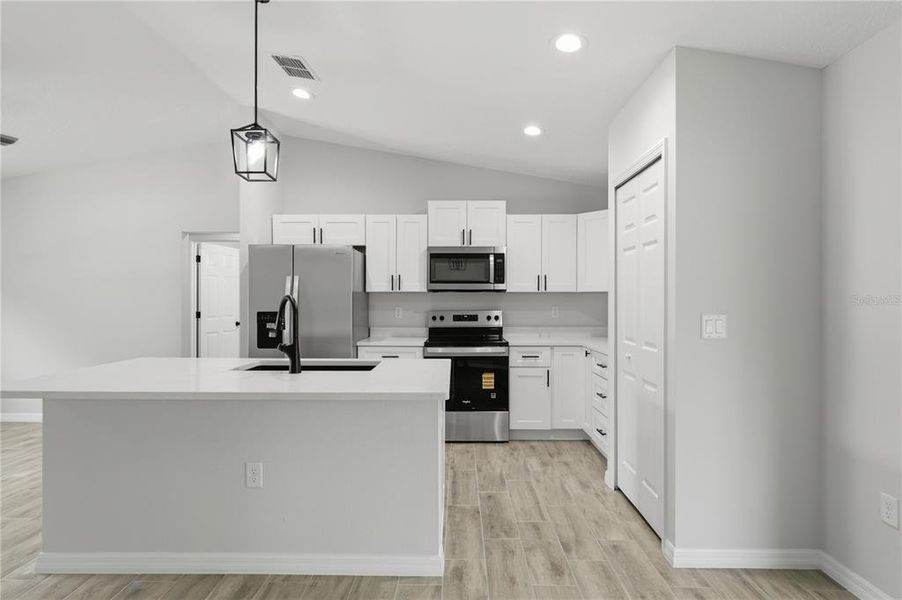 Furnished interior view inside a new home in , Ocala (Image 6).