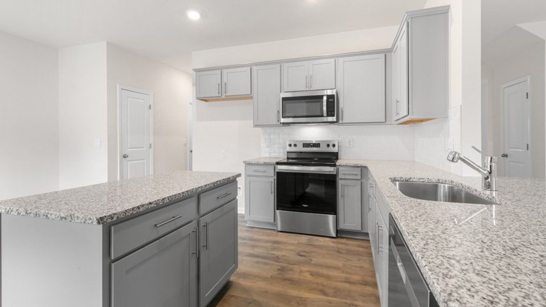 Furnished interior view inside a new home in The Reserve at Stoney Creek, Whitsett (Image 7).