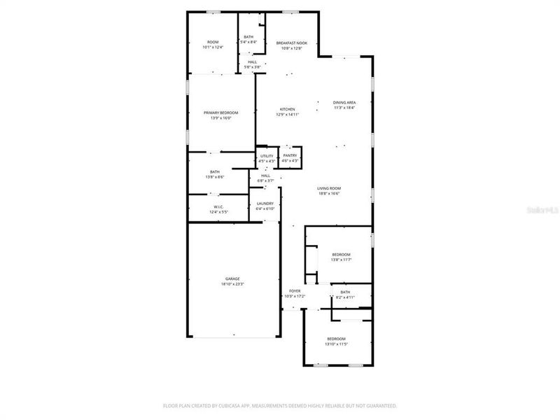 2D floor plan layout of this home in , Kissimmee, FL (Image 5).