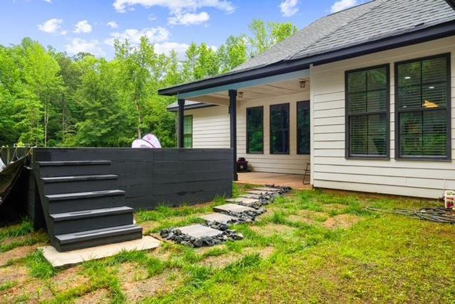 Exterior details and patio area of a home in , Douglasville (Image 4).