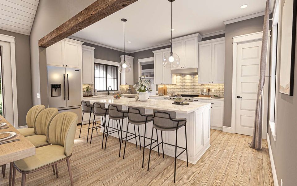 Image 8 representing the Linus by Zeal Home Builders in Patti Lynn Hills, Paradise, TX.