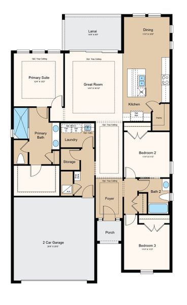 2D floor plan layout of this home in Skye Ranch Community Group Page, Sarasota, FL (Image 6). 2D floor plan layout of this home in Skye Ranch Community Group Page, Sarasota, FL (Image 6).