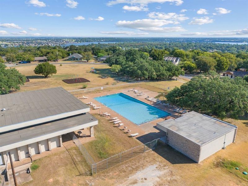 Community Pool and Park area Community Pool and Park area