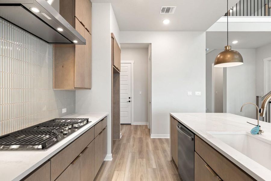 Furnished interior view inside a new home in Lagos Reserve, Manor (Image 6).