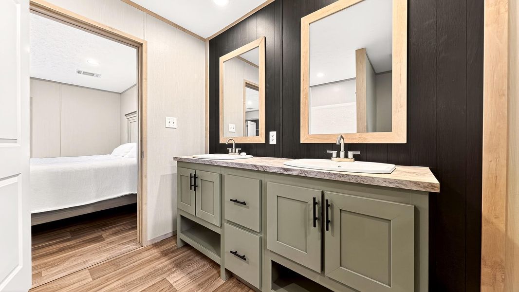 Furnished interior view inside a new home in , Vance (Image 8).