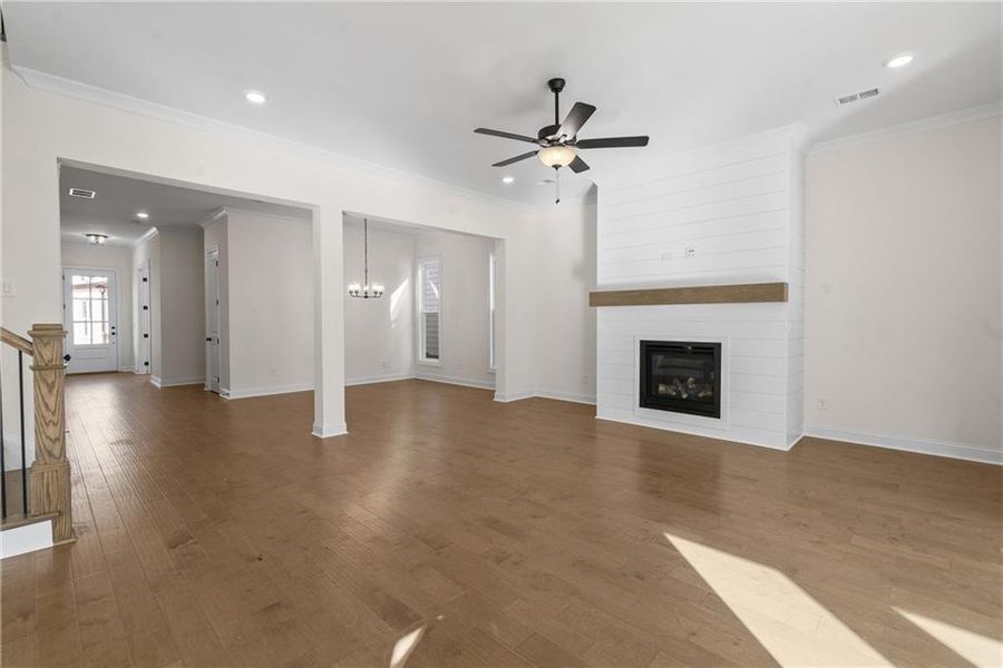 Spacious, unfurnished interior of a new home in Aberdeen, Hoschton (Image 13).