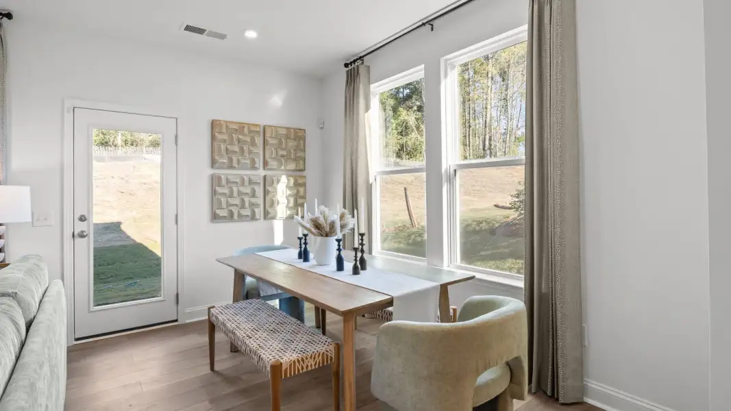 The Litchfield Plan by DBR Homes in Charlotte, NC - Dining Area