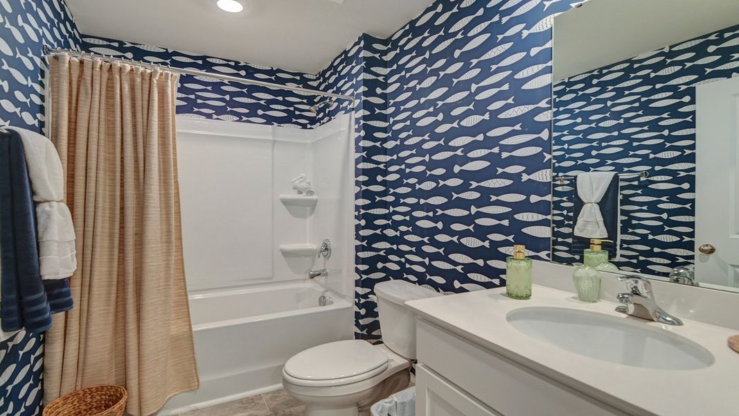 Furnished interior view inside a new home in Gates Village, Lugoff (Image 31). Furnished interior view inside a new home in Gates Village, Lugoff (Image 31).