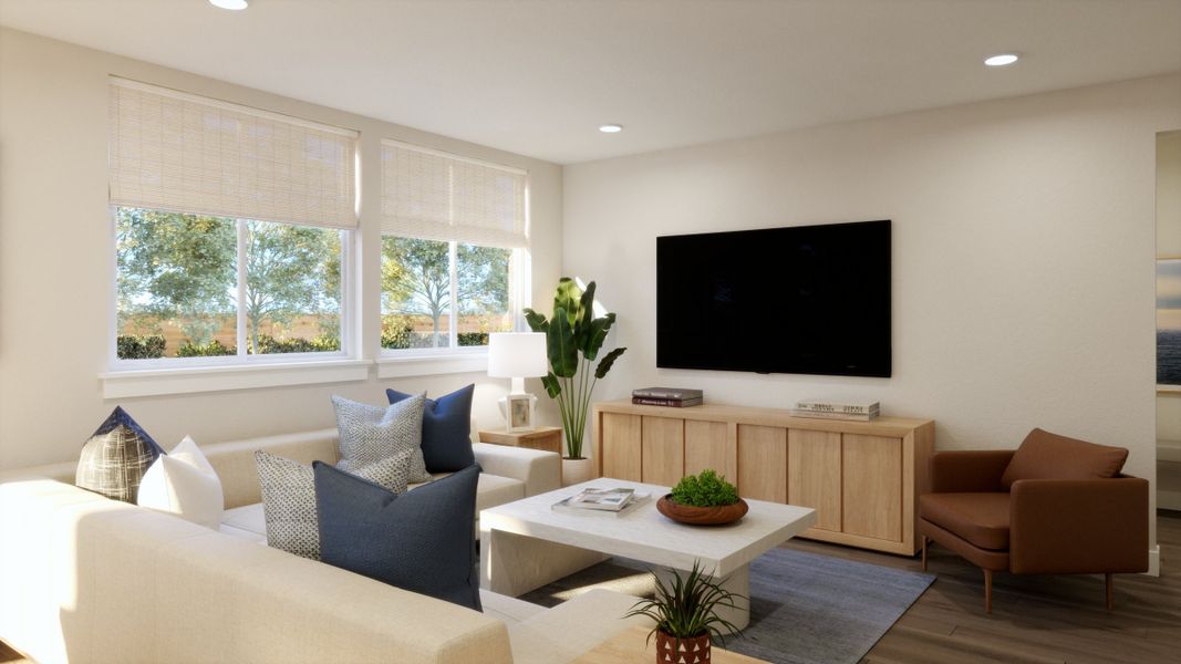 Representative furnished interior of a home built from the 2 by Trumark Homes in Trumark Homes at Tanterra, Parker (Image 6).