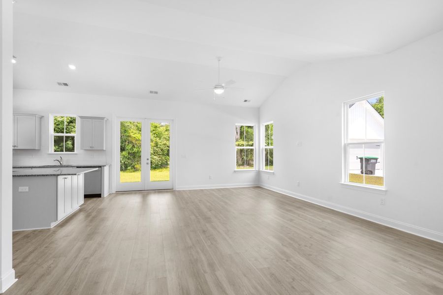 Spacious, unfurnished interior of a new home in Downtown Loris Homes, Loris (Image 21).