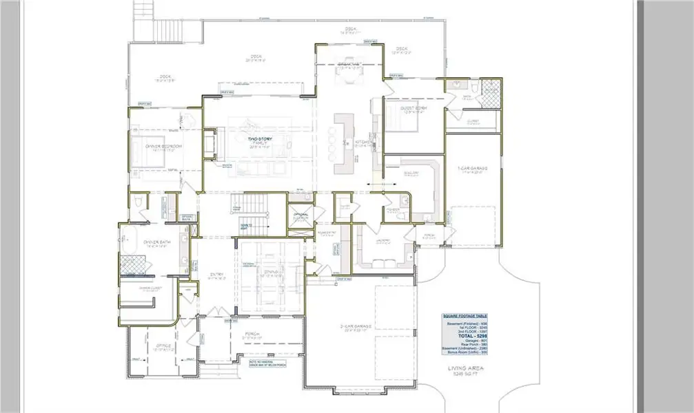 2D floor plan layout of this home in , Cumming, GA (Image 3).