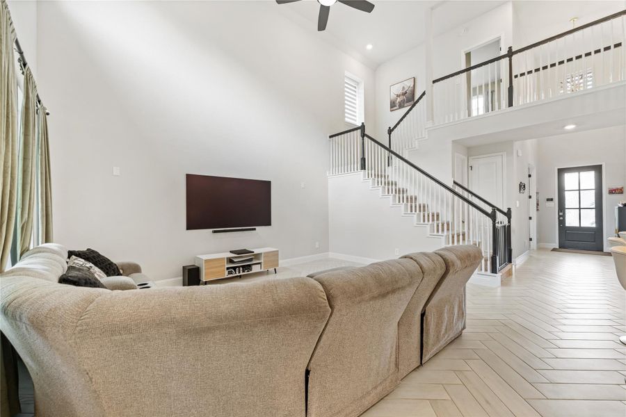 Furnished interior view inside a new home in Timber Hollow, Magnolia (Image 10).