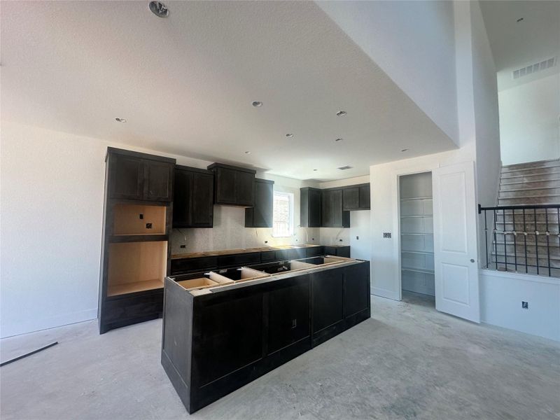 Open Concept Kitchen