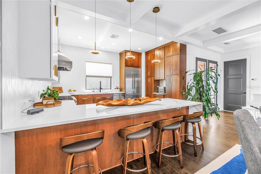 Furnished interior view inside a new home in , St. Petersburg (Image 4).