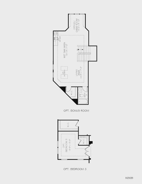 2D floor plan layout for the Provenance by Epcon Communities in The Courtyards at Holly Springs, Canton, GA (Image 38). 2D floor plan layout for the Provenance by Epcon Communities in The Courtyards at Holly Springs, Canton, GA (Image 38).