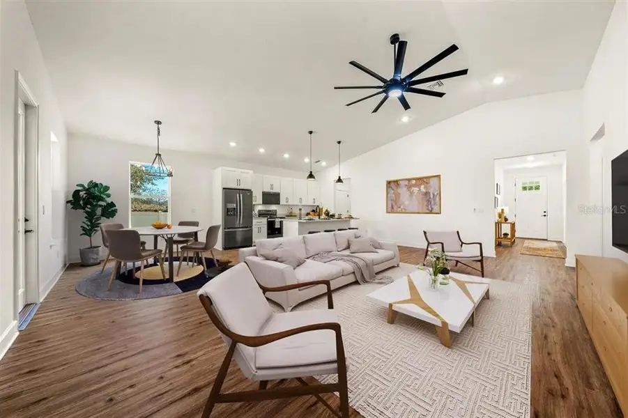 Furnished interior view inside a new home in , Spring Hill (Image 10). Furnished interior view inside a new home in , Spring Hill (Image 10).