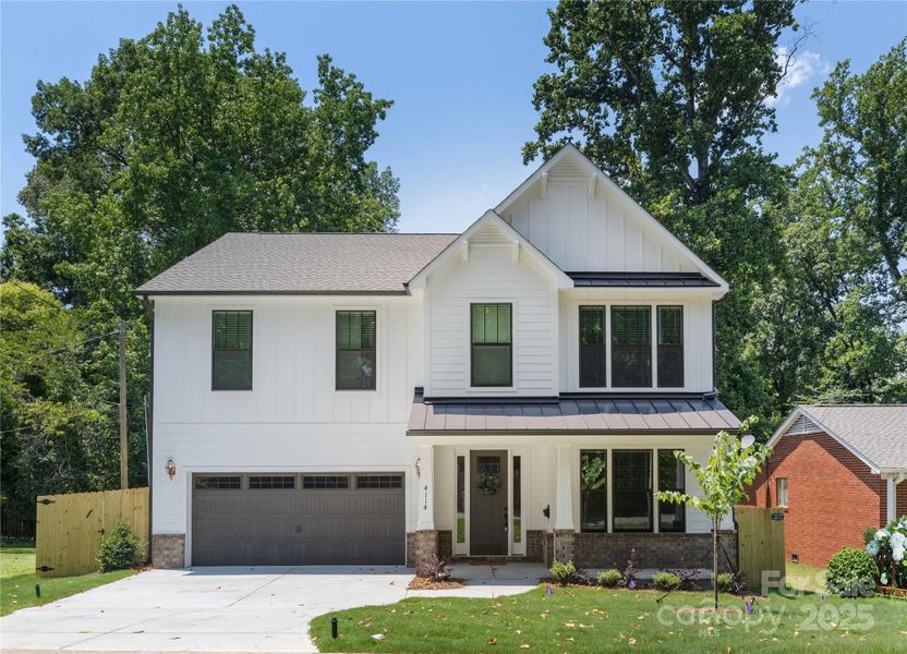 Front exterior of a new home in , Charlotte, NC, highlighting curb appeal (Image 2).