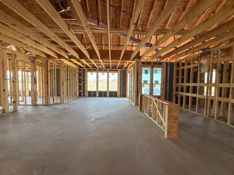 In-progress construction of a new home in Terra Escalante, Blue Ridge, TX (Image 10). In-progress construction of a new home in Terra Escalante, Blue Ridge, TX (Image 10).