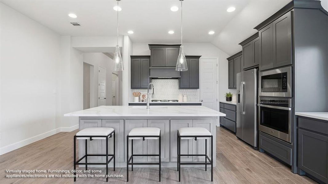Furnished interior view inside a new home in Meraki, Forney (Image 9).