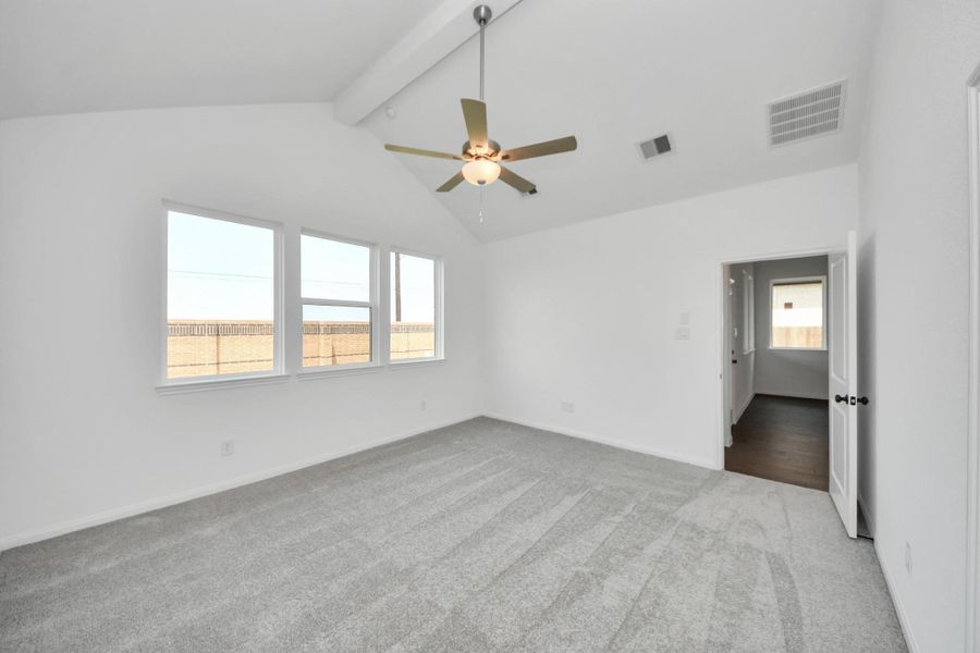 Spacious, unfurnished interior of a new home in 45' Traditional Homes at Elyson, Katy (Image 37).