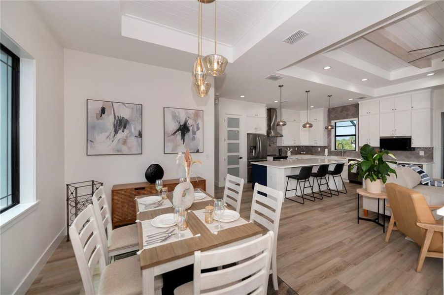 Furnished interior view inside a new home in , Port Charlotte (Image 10).