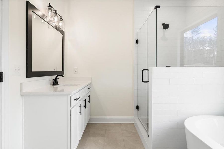 Furnished interior view inside a new home in , Rockmart (Image 11).