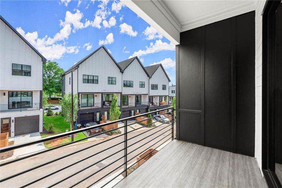 Exterior details and patio area of a home in The Gathering – Alpharetta, Alpharetta (Image 4). Exterior details and patio area of a home in The Gathering – Alpharetta, Alpharetta (Image 4).