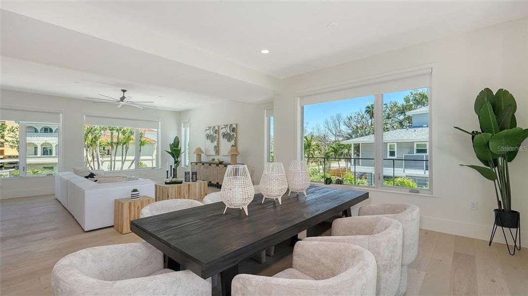 Furnished interior view inside a new home in , Sarasota (Image 17).