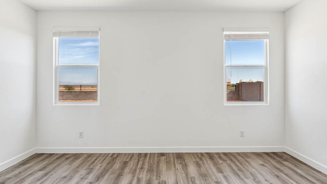Representative unfurnished interior of a home built from the Eureka by D.R. Horton in Magma Ranch Vistas, Florence (Image 14). Representative unfurnished interior of a home built from the Eureka by D.R. Horton in Magma Ranch Vistas, Florence (Image 14).