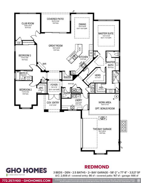 2D floor plan layout of this home in Bent Pine Preserve, Vero Beach, FL (Image 3). 2D floor plan layout of this home in Bent Pine Preserve, Vero Beach, FL (Image 3).