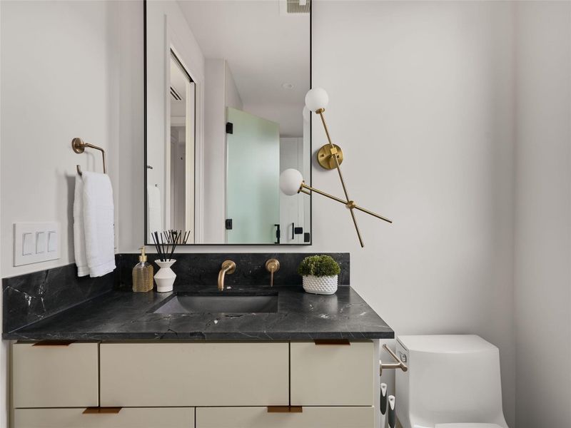 Furnished interior view inside a new home in , Austin (Image 10).