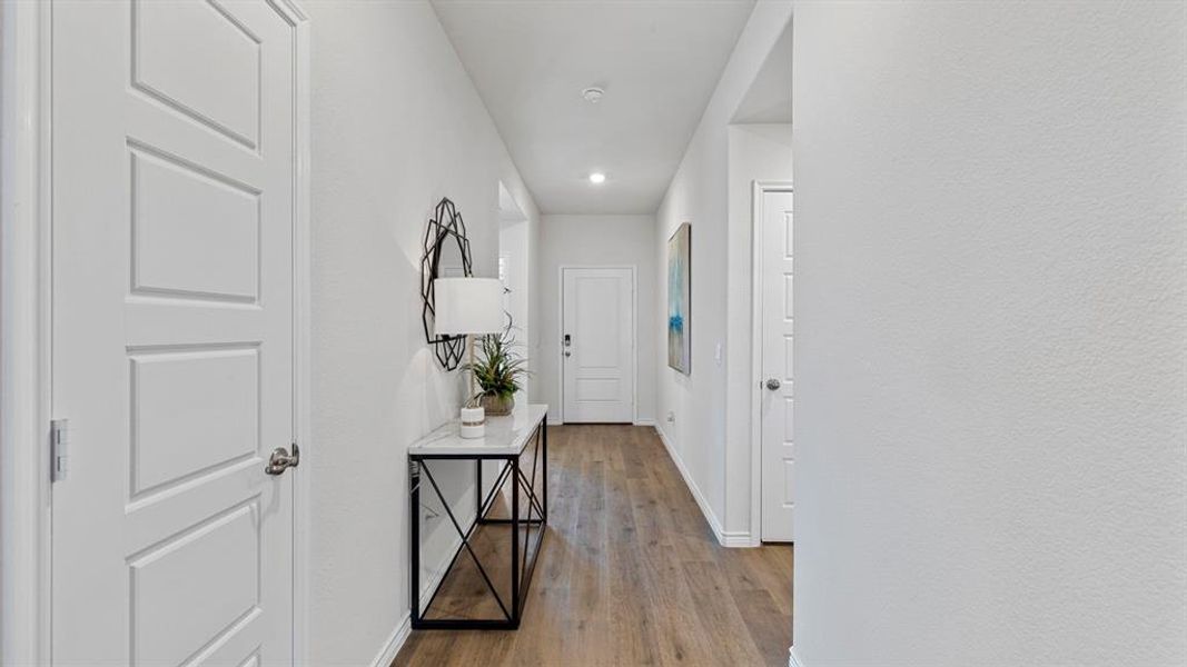 Furnished interior view inside a new home in Bel Air Village, Sherman (Image 17).