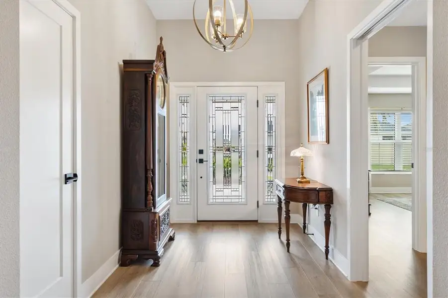 Furnished interior view inside a new home in , The Villages (Image 34).