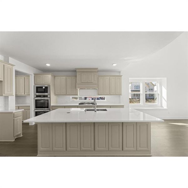 Furnished interior view inside a new home in Trails at Cottonwood Creek, Rowlett (Image 11).