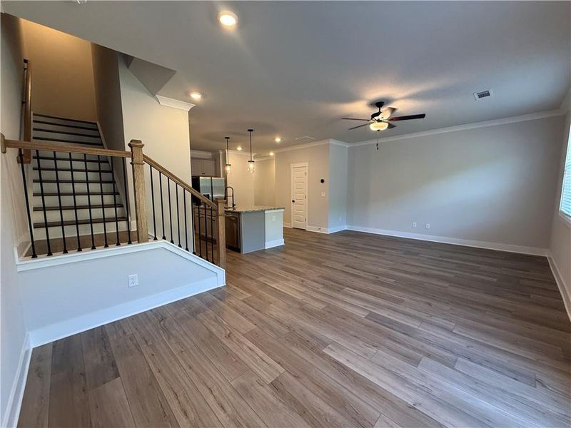 Spacious, unfurnished interior of a new home in The Towns at Auburn Station East, Auburn (Image 30).
