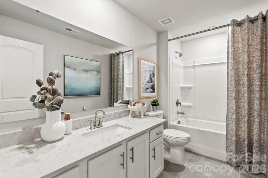 Furnished interior view inside a new home in The Meadows at Asbury Ridge, York (Image 25). Furnished interior view inside a new home in The Meadows at Asbury Ridge, York (Image 25).