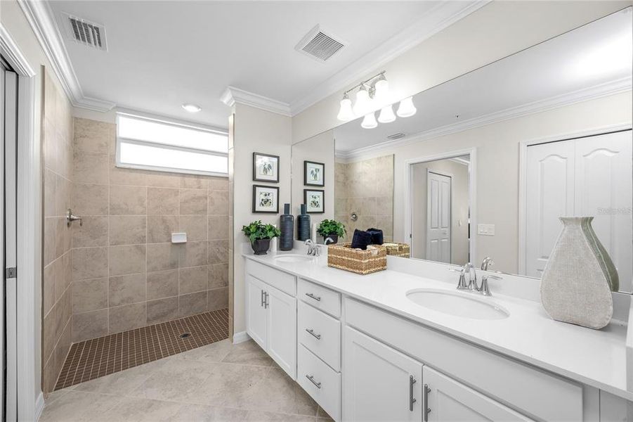 Furnished interior view inside a new home in Calusa Country Club, Lakewood Ranch (Image 21).