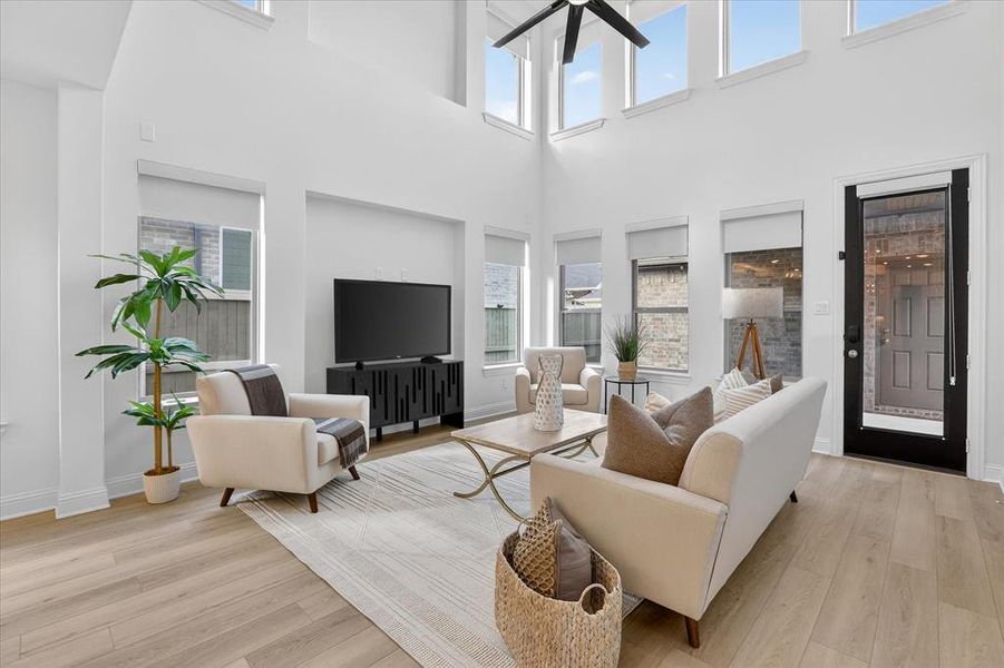 Downstairs living room