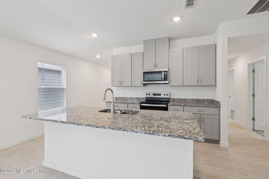 Furnished interior view inside a new home in Kings Preserve, Jacksonville (Image 9).