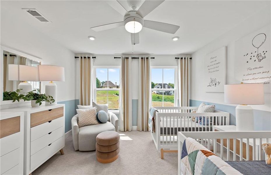 Furnished interior view inside a new home in Watermist at Mirror Lake, Villa Rica (Image 7).