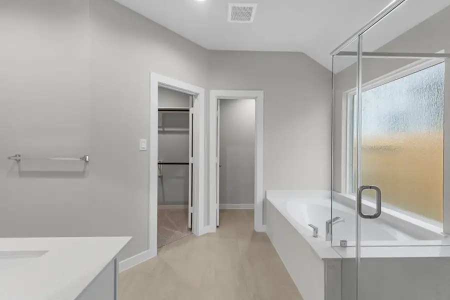 Furnished interior view inside a new home in Grand Oaks Village, Houston (Image 6).