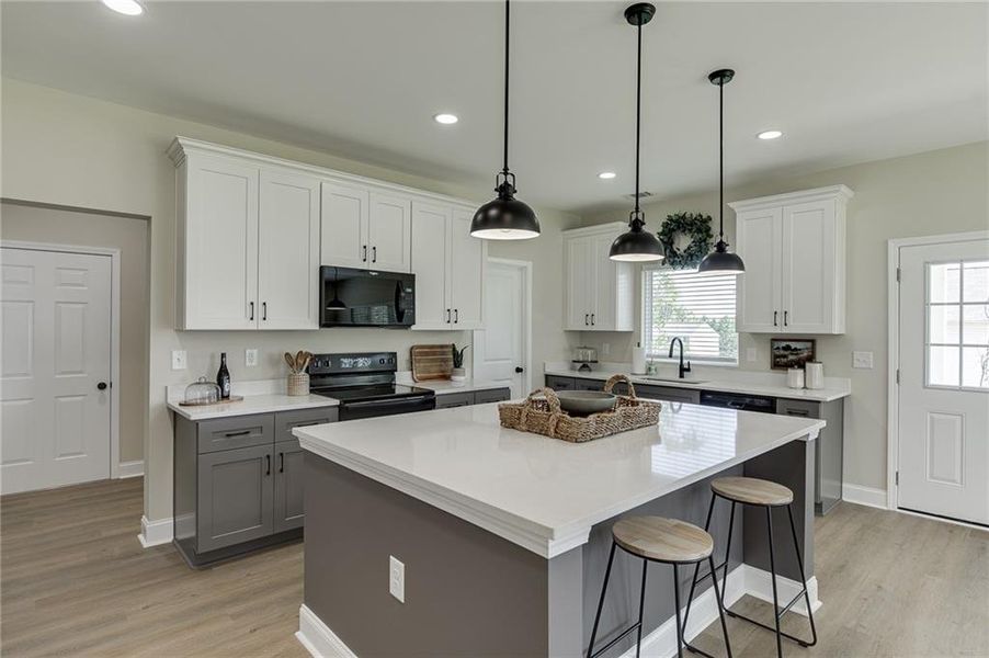 Furnished interior view inside a new home in , Toccoa (Image 41). Furnished interior view inside a new home in , Toccoa (Image 41).
