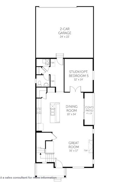 2D floor plan layout of this home in Waterfield - Single Family Homes, Fort Collins, CO (Image 6). 2D floor plan layout of this home in Waterfield - Single Family Homes, Fort Collins, CO (Image 6).
