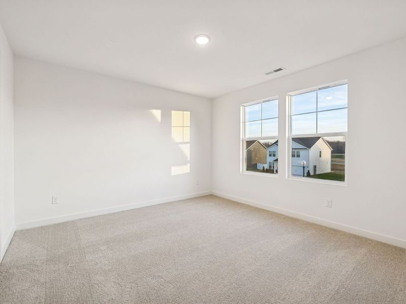 Spacious, unfurnished interior of a new home in Calista Farms, White House (Image 25). Spacious, unfurnished interior of a new home in Calista Farms, White House (Image 25).