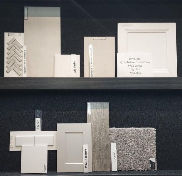 Sample of building materials used in homes in Lago Mar, Texas City (Image 10).